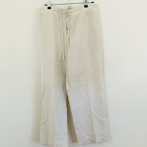 Coldwater Creek Linen Blend Pants